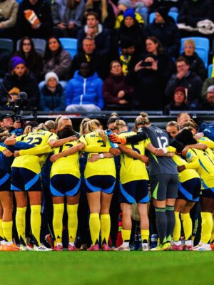 Kosovare Asllani Instagram - Camp moments and a Special one receiving my 200th jersey on home ground from our Marika, a true winner at heart and a fighter in spirit❤️