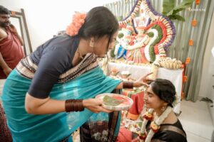 Krishi Thapanda Instagram - ಓಂ ನಮಃ ಸತ್ಯನಾರಾಯಣಾಯ ನಮಃ 🙏🏼🌸🧿✨
