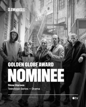 Kristin Scott Thomas Instagram - Congratulations to the entire Slow Horses team on their 2 Golden Globe Award nominations.