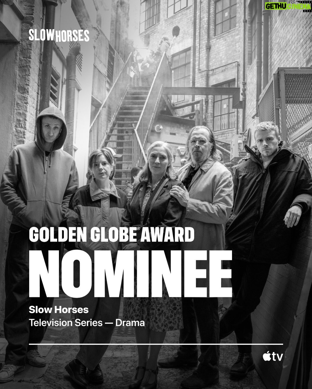 Kristin Scott Thomas - 7.7K Likes - Congratulations to the entire Slow Horses team on their 2 Golden Globe Award nominations.