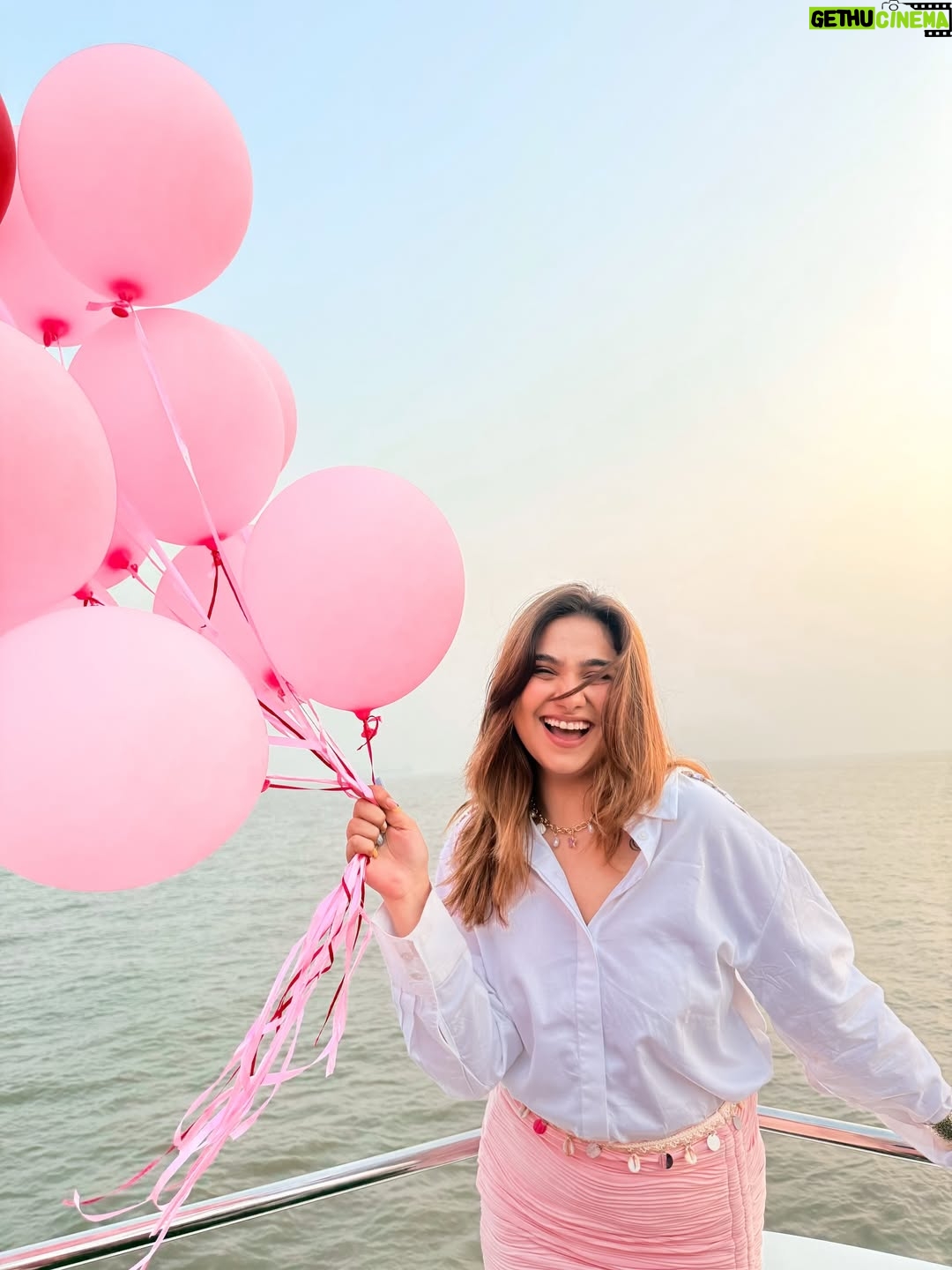 Krupal Akhanii - 3.8K Likes - On Wednesdays we wear pink and go for Yatch parties 🛥️💗🌟🎀👙💋💄 @trysugar 

Skirt : @newme.asia 
Product Id : 6621827

[ party , yatch , yatch party , water baby, pink , theme, lips , lipstick, fashion, beach fashion, beauty , beauty products, photo, baloons , clear sky , summer ]

#photooftheday #photography #fashion #luxury #yatchlife