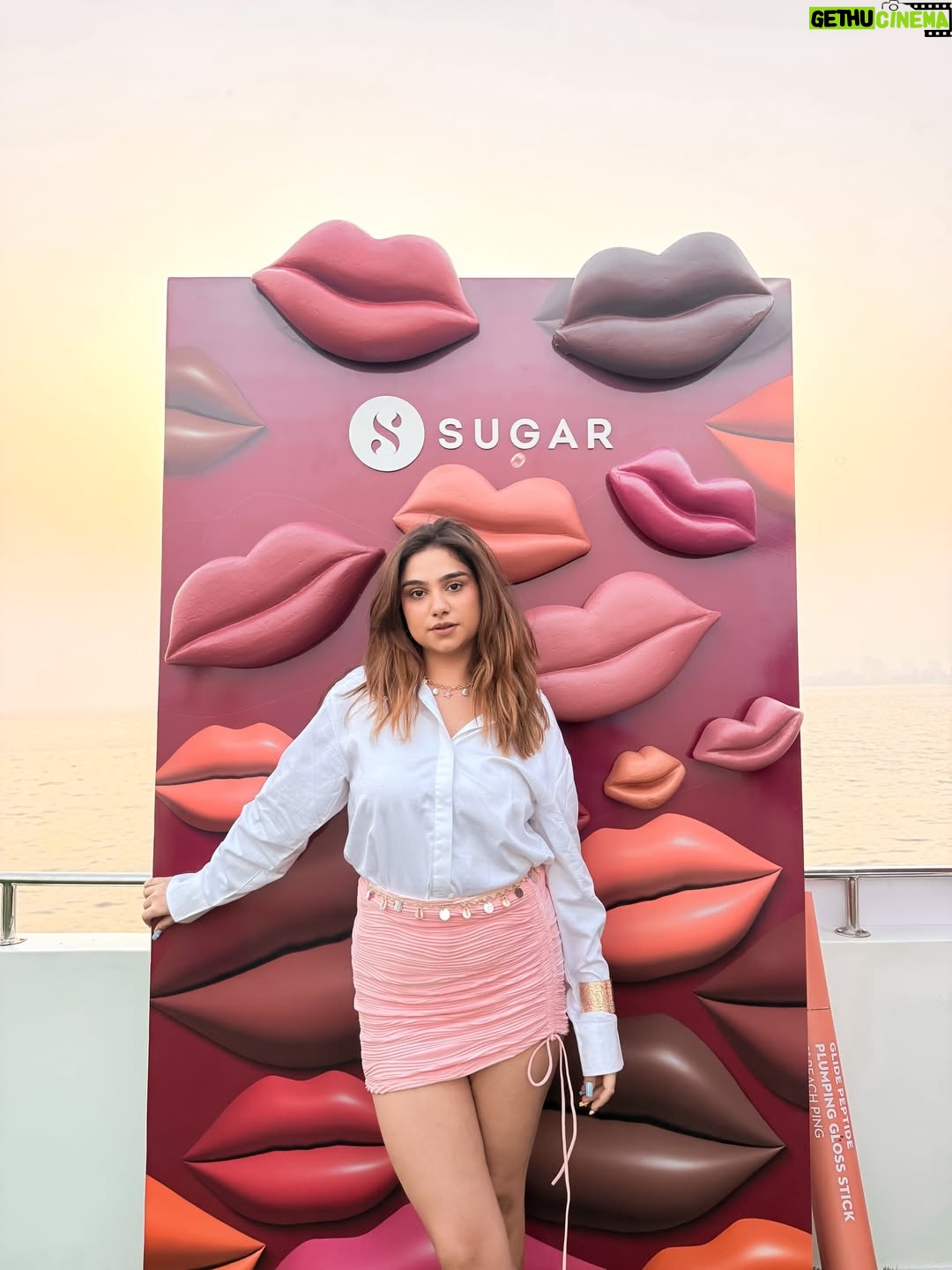 Krupal Akhanii - 3.8K Likes - On Wednesdays we wear pink and go for Yatch parties 🛥️💗🌟🎀👙💋💄 @trysugar 

Skirt : @newme.asia 
Product Id : 6621827

[ party , yatch , yatch party , water baby, pink , theme, lips , lipstick, fashion, beach fashion, beauty , beauty products, photo, baloons , clear sky , summer ]

#photooftheday #photography #fashion #luxury #yatchlife