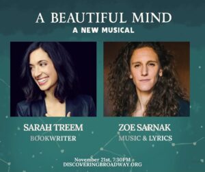 Krysta Rodriguez Instagram - Announcing Derek Klena (Jagged Little Pill) and Krysta Rodriguez (Into the Woods) to headline the first-ever musical concert premiere of “A Beautiful Mind.” Two powerhouse performers. One unforgettable night. Tickets available now at discoveringbroadway.org