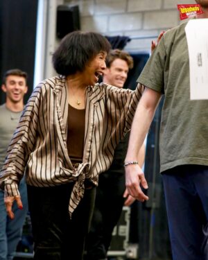 Krysta Rodriguez Instagram - The A Chorus Line 50th Anniversary Celebration is just days away! Step into @achorusline50 rehearsal with @baayork, @krysta_rod, @pierre_marais, and more. Check out more photos at the link in our bio!

📸: Katie Mollison @kamerashoots.nyc