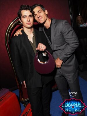 Krystina Alabado Instagram - Hazbin Hotel Season Two After Party | My heart is full that I got to celebrate this amazing evening with my family, husband, best friends, and the best fucking team out there my animation agent @mwebergreen and my manager @princesskylenyc thanks to everyone for making me feel so loved and taken care of I love you all so much 🥹 #hazbinhotel #cherribomb
