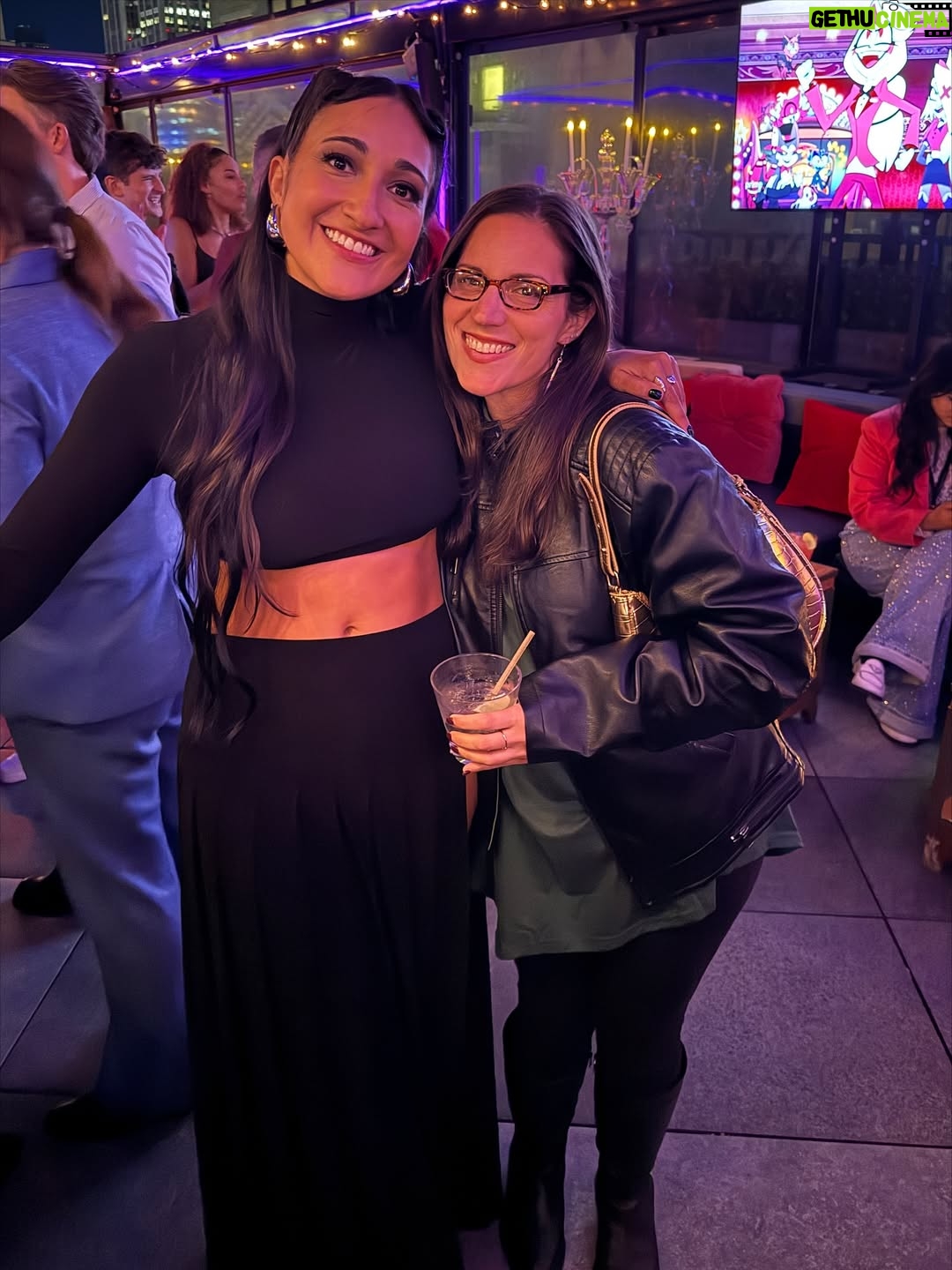 Krystina Alabado - 3.6K Likes - Hazbin Hotel Season Two After Party | My heart is full that I got to celebrate this amazing evening with my family, husband, best friends, and the best fucking team out there my animation agent @mwebergreen and my manager @princesskylenyc thanks to everyone for making me feel so loved and taken care of I love you all so much 🥹 #hazbinhotel #cherribomb