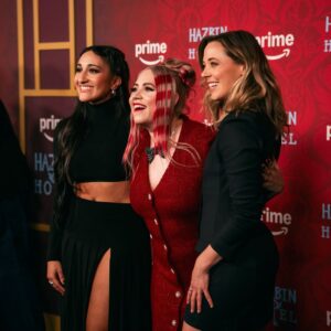 Krystina Alabado Instagram - Hazbin Hotel Season 2 Premiere 💫
Most insane night of my life tbh and could not have done it without my amazing cast of the nicest hot people ever and of course our fearless leader @vivziebizzie for bringing us all along on this crazy ride we love you so much Viv 🥹 and special shoutout to @samhaftmusic and Andrew Underberg for writing the most kick ass song I've ever sung (can't wait for you all to hear it 🍒🐍❤️)
Hazbin Hotel Live on Broadway premiering on @primevideo soon and Season Two starts dropping Oct 29!!!!
Red Carpet Styling by the amazing @juliannaalabado in this killer @normakamali set thank you so much!
Hair @coreytuttlehair
Makeup @miavm
Party Nails @natsume_artz_
Slides 6 and 8 Photos by Bruce Glikas @bruglikas 🫶🏽