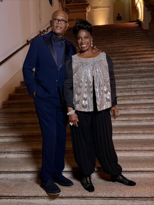 LaTanya Richardson Jackson Instagram - Re Giorgio Armani planned his 50th Anniversary Show just before his passing. It was an honor to attend this incredible tribute at the Pinacoteca di Brera, surrounded by so many who loved and appreciated Mr. Armani. His iconic legacy lives on 🙏🏾♥️🕊️🕊️🕊️