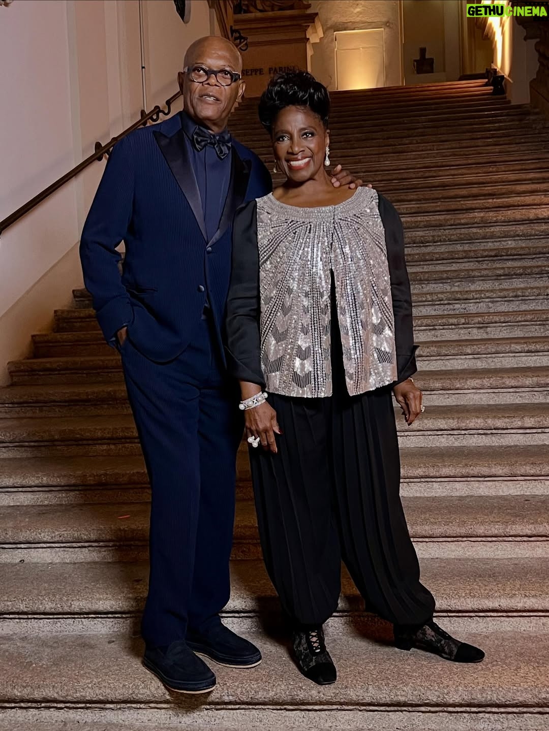 LaTanya Richardson Jackson - 15.2K Likes - Re Giorgio Armani planned his 50th Anniversary Show just before his passing. It was an honor to attend this incredible tribute at the Pinacoteca di Brera, surrounded by so many who loved and appreciated Mr. Armani. His iconic legacy lives on 🙏🏾♥️🕊️🕊️🕊️