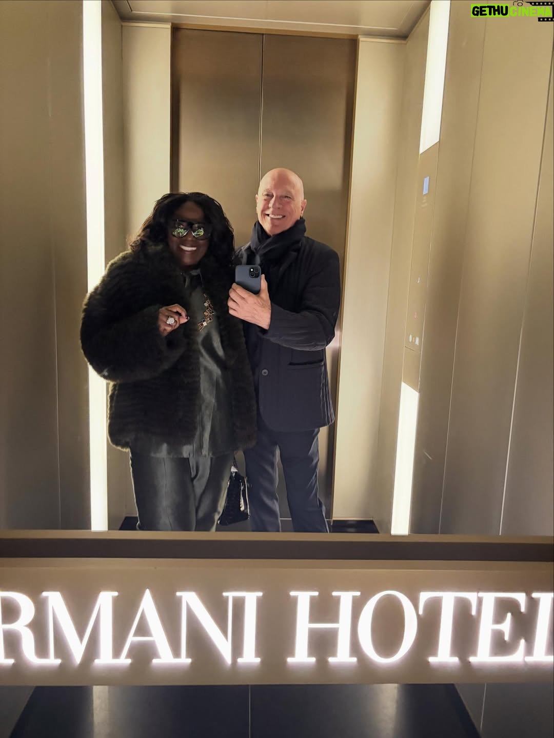 LaTanya Richardson Jackson - 15.2K Likes - Re Giorgio Armani planned his 50th Anniversary Show just before his passing. It was an honor to attend this incredible tribute at the Pinacoteca di Brera, surrounded by so many who loved and appreciated Mr. Armani. His iconic legacy lives on 🙏🏾♥️🕊️🕊️🕊️