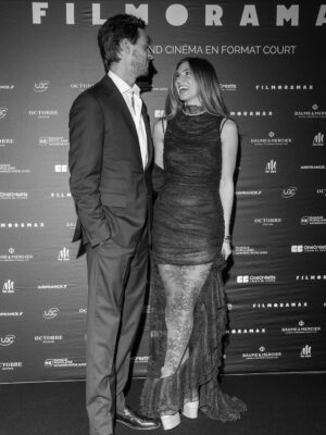 Lara Pictet Instagram - Thank you @filmoramax , @pat_revaux , Arnaud Mizzon, @baptbrun , for yet another successful year ✨
This marks my second year hosting your closing ceremony and I’m continuously inspired by what you’ve created and the sheer talent you bring to Filmoramax and Lyon! 
Seeing all these incredible films and meeting all these talented filmmakers from all over the world reminds me of why we do what we do. 
Thank you for allowing me to be part of it 
🦋