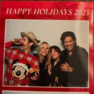 Lauralee Bell Instagram - And that’s a wrap on #yr 2025! 🎉🎄
So grateful for the most amazing work family in front/behind the camera!
Loved celebrating with everyone!❤️