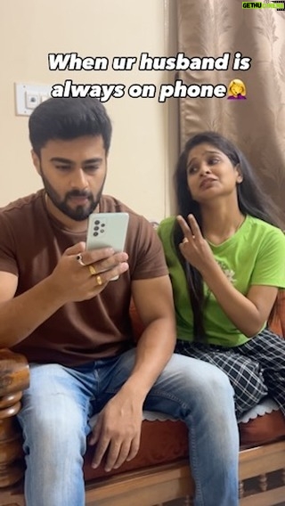 Lavanya - 62.8K Likes - Fun but true 🤣🤦‍♀️ tag ur busy husband ❤️
@shashi_hegde_official 

#viral #viralreels #viralpost #instaviral #viralvedio #instagram #instagood #goviral #instareel #instadaily #explorepage #couple #shashilavanya