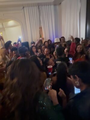 Leila Ciancaglini Instagram - Jamie Foxx @iamjamiefoxx Birthday Time! With all Amazing Friends, Mario, @marioworldwide Dave Brown , @davebrownusa Jyoung MDK, @jyoungmdk Ryan Garcia  @kingryan , Tayler , Leila Ciancaglini, Tracey Buckner, Rafi @rafi_anteby etc