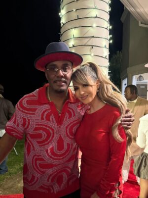Leila Ciancaglini Instagram - Jamie Foxx @iamjamiefoxx Birthday Time! With all Amazing Friends, Mario, @marioworldwide Dave Brown , @davebrownusa Jyoung MDK, @jyoungmdk Ryan Garcia  @kingryan , Tayler , Leila Ciancaglini, Tracey Buckner, Rafi @rafi_anteby etc