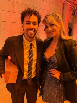 Leila Ciancaglini Instagram - Ben Stiller , Jessica Lee Gagné & , Julianne Nicholson , Mara Brock Aki Aminah Nieves , Jason Ritter, Skye P. Marshall, Owen Cooper , Kathy Bates , Robby Hoffman, Ramy Youssef , Lance Oppenheim , Colin Farrell, Mike Marino & Leila Ciancaglini At IndieWire Honors Television 2025 held at NeueHouse Hollywood on June 2025 in Los Angeles, California. (Photo by Gilbert Flores/IndieWire via Getty Images) #BenStiller #indiewire #honors #leilaciancaglini #colinfarrell #awards