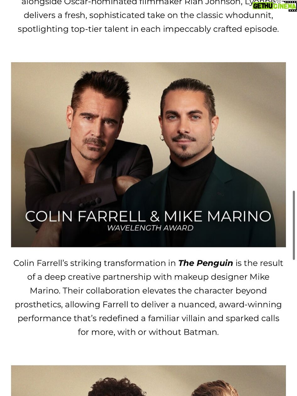 Leila Ciancaglini - 896 Likes - Ben Stiller , Jessica Lee Gagné & , Julianne Nicholson , Mara Brock Aki Aminah Nieves , Jason Ritter, Skye P. Marshall, Owen Cooper , Kathy Bates , Robby Hoffman, Ramy Youssef , Lance Oppenheim , Colin Farrell, Mike Marino & Leila Ciancaglini At IndieWire Honors Television 2025 held at NeueHouse Hollywood on June 2025 in Los Angeles, California. (Photo by Gilbert Flores/IndieWire via Getty Images) #BenStiller #indiewire #honors #leilaciancaglini #colinfarrell #awards