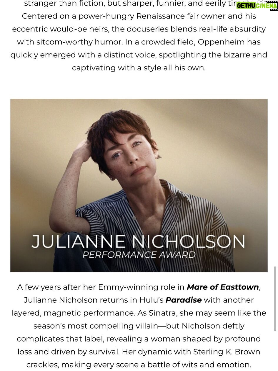 Leila Ciancaglini - 896 Likes - Ben Stiller , Jessica Lee Gagné & , Julianne Nicholson , Mara Brock Aki Aminah Nieves , Jason Ritter, Skye P. Marshall, Owen Cooper , Kathy Bates , Robby Hoffman, Ramy Youssef , Lance Oppenheim , Colin Farrell, Mike Marino & Leila Ciancaglini At IndieWire Honors Television 2025 held at NeueHouse Hollywood on June 2025 in Los Angeles, California. (Photo by Gilbert Flores/IndieWire via Getty Images) #BenStiller #indiewire #honors #leilaciancaglini #colinfarrell #awards