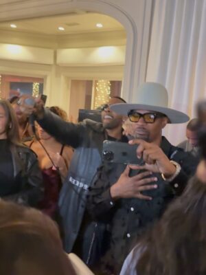 Leila Ciancaglini Instagram - Jamie Foxx @iamjamiefoxx Birthday Time! With all Amazing Friends, Mario, @marioworldwide Dave Brown , @davebrownusa Jyoung MDK, @jyoungmdk Ryan Garcia  @kingryan , Tayler , Leila Ciancaglini, Tracey Buckner, Rafi @rafi_anteby etc