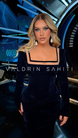 Leonora Jakupi Instagram - Leonora tonight, head to toe in Valdrin Sahiti -featuring the new shoe line.
The full shoe collection coming soon, online and in store.
Discover more at www.valdrinsahiti.com