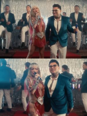 Leslie Shaw Instagram - Diseño de vestuario y styling para el videoclip Tanto amarnos Tanto de La Barbie de la Cumbia @leslieshaw junto a @armonia10oficial ❤️🔥🫰🏻