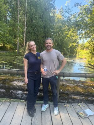 Leven Rambin Instagram - that time I realized @shawnyhats and my husband  need to play brothers in a film (just have to turn Dawson into an actor first) 🤪
Are you happy Audrey was cleared of charges?? @firecountrycbs
