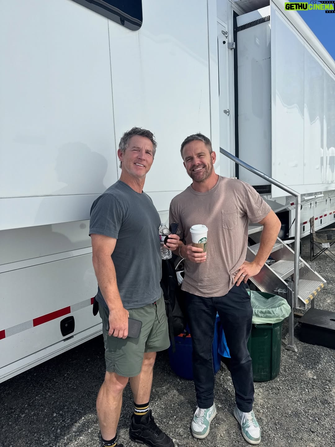Leven Rambin - 60K Likes - that time I realized @shawnyhats and my husband  need to play brothers in a film (just have to turn Dawson into an actor first) 🤪
Are you happy Audrey was cleared of charges?? @firecountrycbs