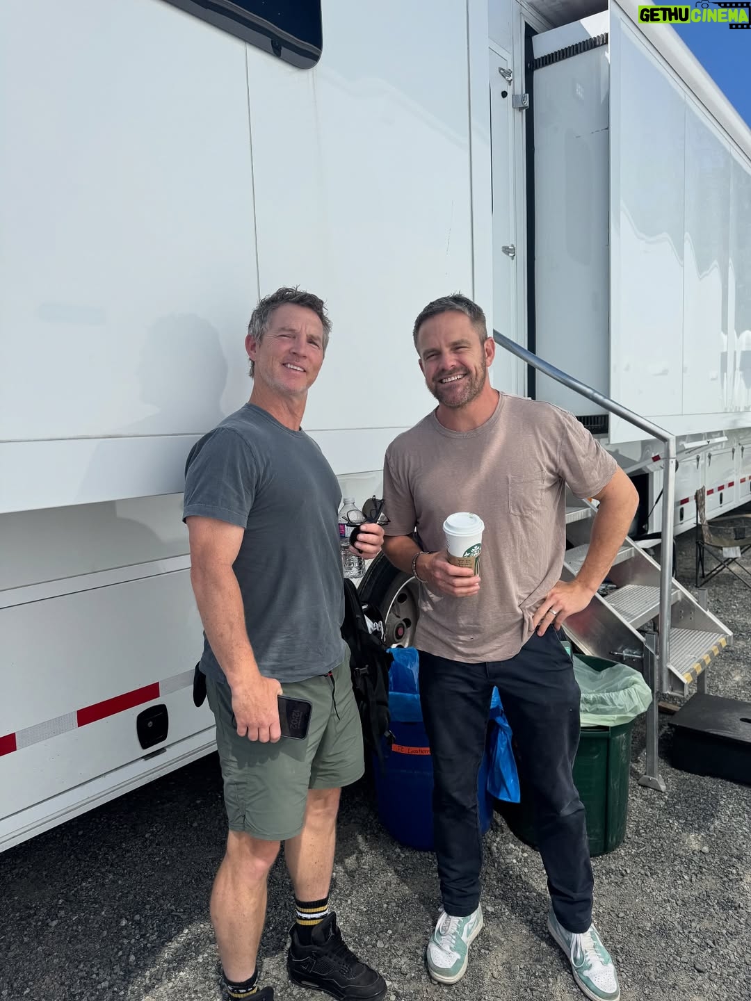 Leven Rambin - 60K Likes - that time I realized @shawnyhats and my husband  need to play brothers in a film (just have to turn Dawson into an actor first) 🤪
Are you happy Audrey was cleared of charges?? @firecountrycbs