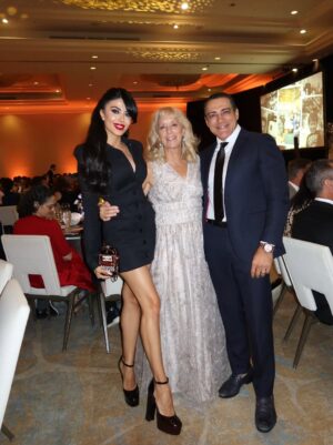 Leyla Milani Instagram - Last night we celebrated 25 incredible years of @tacanow 💙 An organization so close to our hearts that has been changing lives and lifting families affected by #autism every single day. We’ve had the privilege of supporting TACA for over 15 years, and watching the hope, education, and love they pour into this community is beyond inspiring. Here’s to the next 25 years of impact, inclusion, and brighter futures.