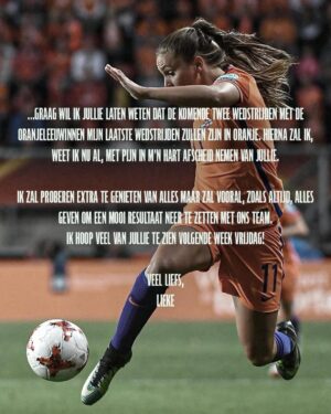 Lieke Martens Instagram - 🧡🦁