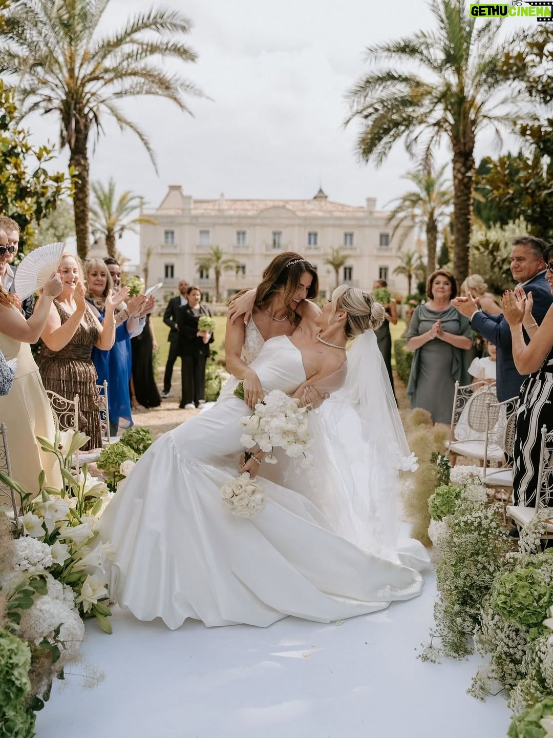 Lieke Martens - 48.6K Likes - The two most beautiful brides, what a fairytale! Lucky to have you two in our life @daniellevddonk & @elliecarpenterr 🤍💍