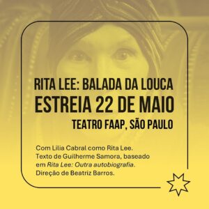 Lilia Cabral Instagram - Já pode colocar na agenda 💙
Ingressos e outras informações em breve.

#ritalee #ritaleebaladadalouca #teatro