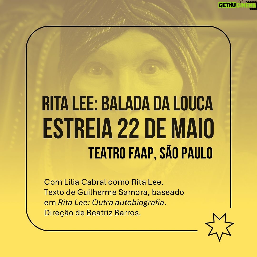 Lilia Cabral - 15.4K Likes - Já pode colocar na agenda 💙
Ingressos e outras informações em breve.

#ritalee #ritaleebaladadalouca #teatro