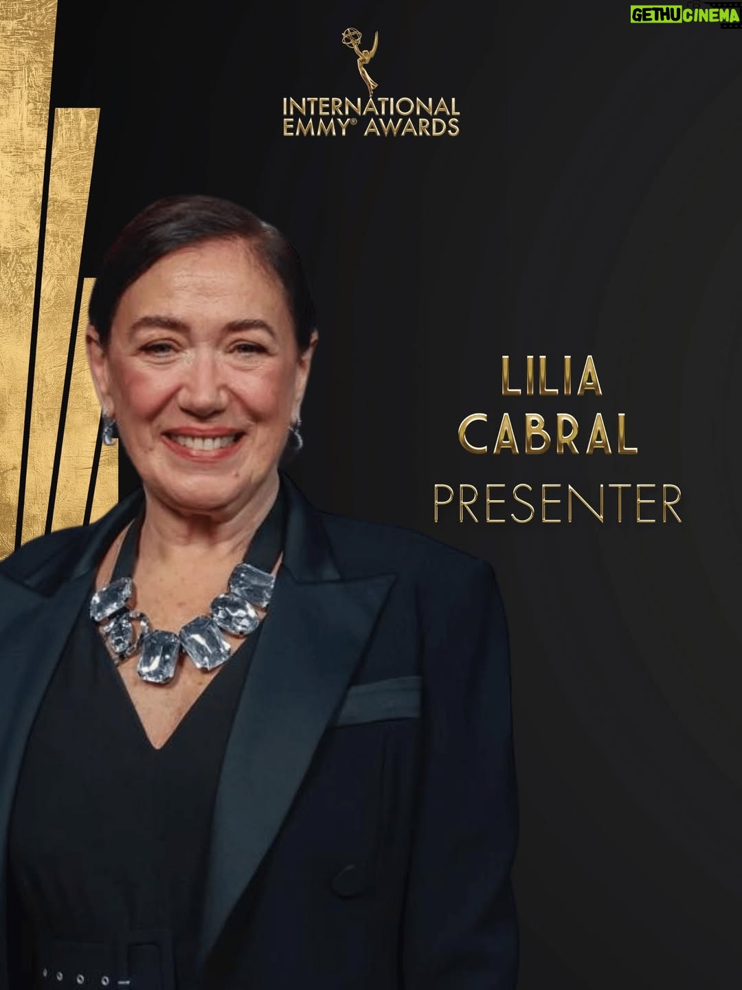 Lilia Cabral - 21.5K Likes - Lilia Cabral will present at 53rd International Emmy® Awards Gala tonight in NYC!