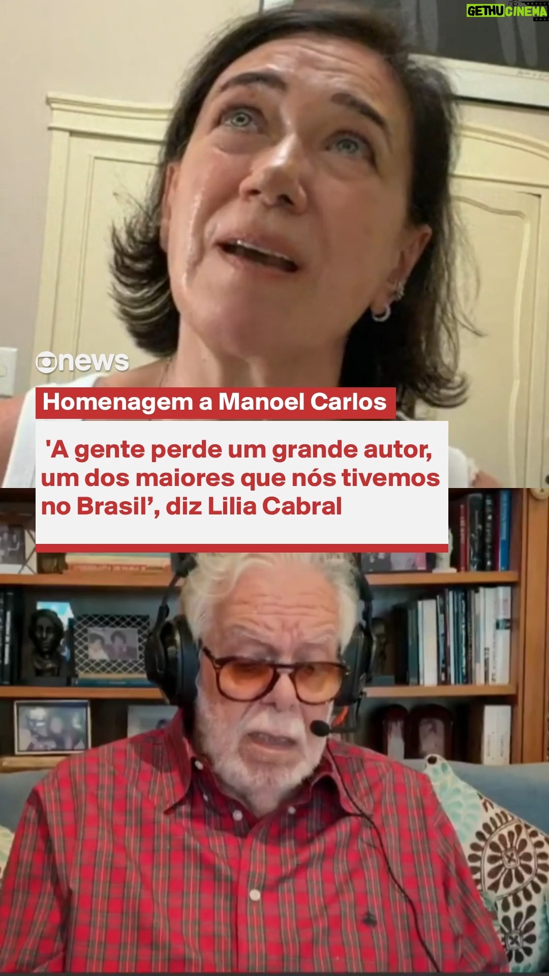 Lilia Cabral - 47.1K Likes - HOMENAGEM E LUTO - A atriz Lilia Cabral, que interpretou antagonistas marcantes nas novelas de Manoel Carlos, destacou a força e a permanência da obra do autor ao lembrar o impacto que ele teve na vida do público. 

Para a atriz, as histórias criadas por Maneco ajudaram pessoas a refletirem sobre sentimentos, relações e conflitos humanos, levantando debates que atravessaram gerações. 

Segundo ela, “a gente perde um grande autor, um dos maiores autores que nós tivemos aqui no Brasil (...) Ele estava muito à frente do que a gente pode imaginar que um autor seria”.

Manoel Carlos, conhecido como Maneco, morreu neste sábado (10), aos 92 anos. Um dos principais nomes da teledramaturgia brasileira, ele estava internado em um hospital na zona sul do Rio de Janeiro.

➡ Acompanhe as atualizações na #GloboNews #notícias #Luto #ManoelCarlos #Dramaturgia #Novelas #TVGlobo #Globoplay #Globoplaynovelas