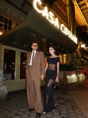 Lilly Ghalichi Instagram - NYC wasn’t ready for us 🥂@mrmoudz