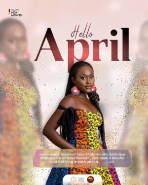 Linda Osifo Instagram - …No April fool here.🥰
Happy New Month. April looking lovely 🥰