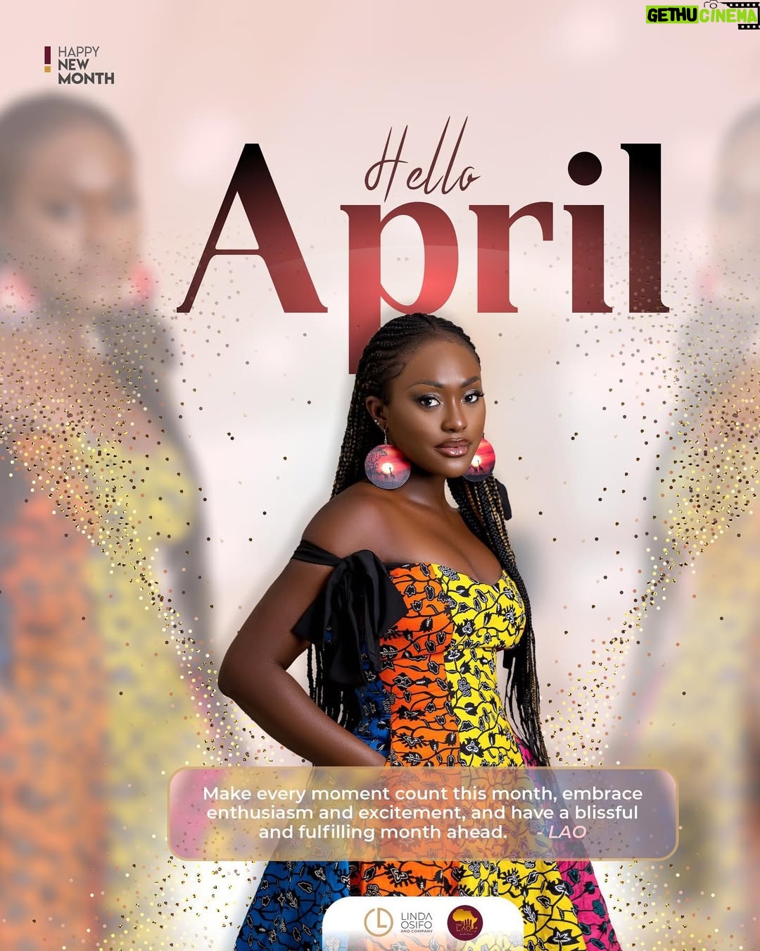 Linda Osifo - 22.1K Likes - …No April fool here.🥰

Happy New Month. April looking lovely 🥰