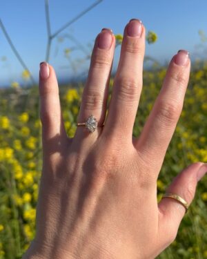 Lindsley Register Instagram - I am marrying my baby daddy 🫶🏻 I love you, honey. I love our family. You’ve made me so happy 💙