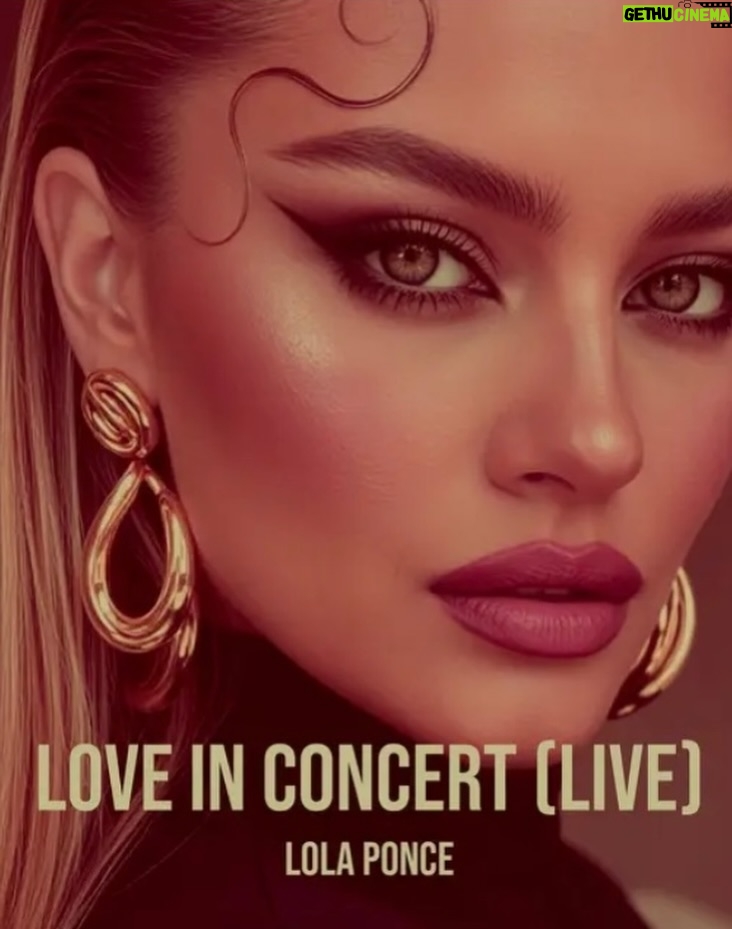 Lola Ponce - 3 Likes - 💋 𝙻𝙾𝚅𝙴 𝚒𝚗 𝚌𝚘𝚗𝚌𝚎𝚛𝚝... ( Live) 
Out in all platforms

Because what the planet needs most is love, much more love… 💋✍️ #lolaponceontour