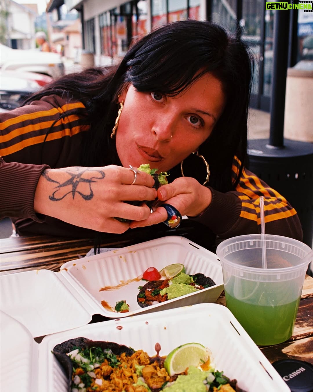 Lola Young - 120.9K Likes - LA was cute & heart wrenching & pretty & difficult & fun all at once. 
I worked hard and a lot of beautiful art was created that i can’t wait to show you all.
Thank you to everyone who made this trip possible and to every single person who’s following my journey.