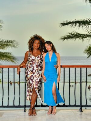 Lorraine Toussaint Instagram - So much sunshine, laughter, and love. Thank you, Sandals Curaçao, for the dream vacation I didn’t want to end 🌺