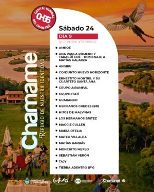 Lourdes Sánchez Instagram - Corrientes es chamamé. Un símbolo de nuestra provincia. Hablamos de un patrimonio correntino que posee la capacidad única de llegar al alma y movilizarla como nadie ✨

Mirá la grilla de la edición de este año y deleitate con los artistas que estarán presentes. 

¿Nos vemos ahí? 😉