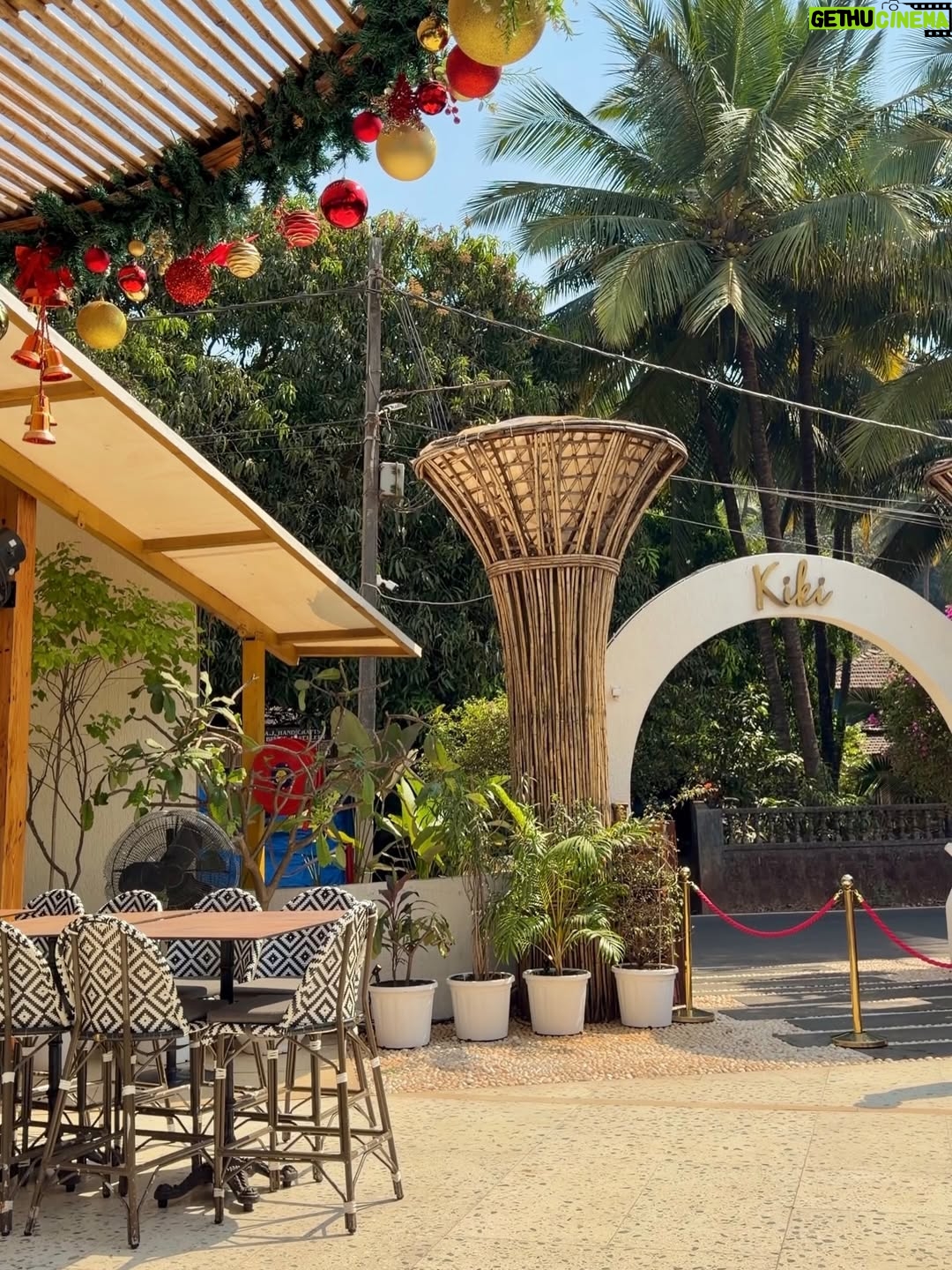 Luckii - 505 Likes - Back in North Goa and I finally visited my favourite cafe again @kikigoaofficial 🌴🥂
This place is always filled with the best vibes, delicious food and that dreamy view 🌊
Had such an amazing time here today! 
.
.
#goa #goacafe #northgoa