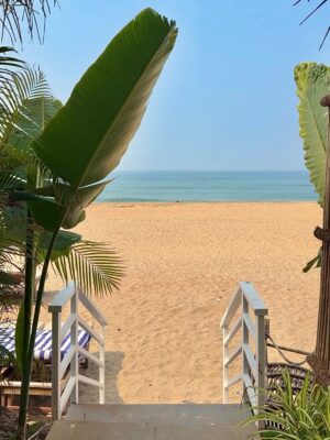 Luckii Instagram - Agonda Beach is honestly one of the most beautiful beaches in Goa 🌊
Whenever I’m in South Goa.. I always make sure to stay here because it feels like my own little peaceful escape from the world☀️🥥🐟🌴
The beach is so clean and less crowded.. perfect for slow mornings, long walks by the shore and those quiet sunset moments that just feel unreal 🌅
What I love the most is how pretty the stays are here.. cozy and literally right on the beach 👙
Waking up to the sound of the waves, stepping out and seeing the ocean in front of you.. it’s such a dream🏖️