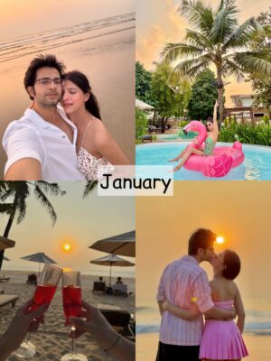 Luckii Instagram - 2025 WRAPPED ❤️
January: Welcomed the New Year in Goa, where my heart feels at home 🌴
February: Celebrated love month & our anniversary 👩🏻❤️👨🏻
March: Winter outing in Delhi a workout selfie💪
April: Collected memories in Vietnam 🇻🇳
May: Fell in love with Goa monsoons all over again 🌧️
June: A slow & cozy staycation at a beautiful villa 🏡
July: Back to Goa, because it’s truly my second home 🌊
August: Birthday month 🎂
September: Home makeover fresh hair colour 🏠
October: Time for another international adventure ✈️
November: Living the Sri Lanka luxury dream 🌴
December: Ending the year with Christmas in Goa 🎅🏻
Hello 2026.. I’m ready✨