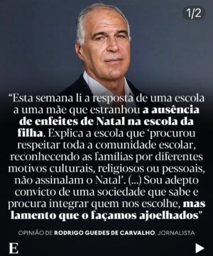 Luísa Castel-Branco Instagram - Peço-vos a atenção para este texto do Rodrigo Guedes de Carvalho , @rgcboss , no @jornalexpresso .
Para quem ainda não percebeu a nossa revolta com o que está a acontecer, aqui ficam as palavras certas .