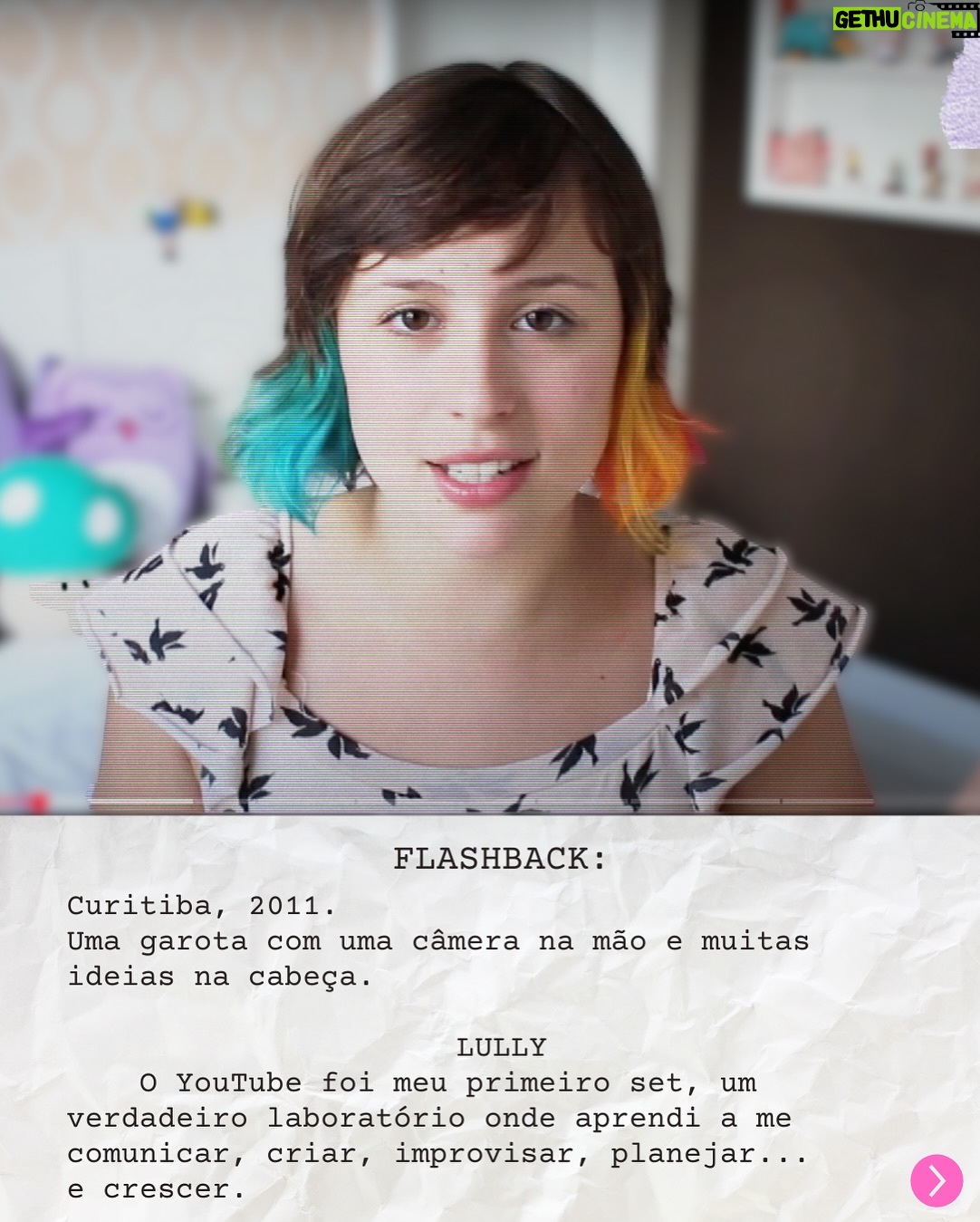 Luisa Clasen - 3.9K Likes - Sempre que me perguntam o que eu faço, eu dou uma bugada pq é tanta coisa…
Eu sou a garota do YouTube, do Canal Brasil, do cabelo colorido, e muitas outras versões minhas desde 2011, mas também sou produtora, diretora e guerreirinha do audiovisual. 

Retomando minha trajetória no cinema, tenho abraçado cada vez mais trabalhos por trás das câmeras. É o tipo de coisa que não aparece a minha cara, mas tem meu toque ali.

Passa pro lado pra ver um panorama do que tá rolando atualmente e se você é novo ou nova aqui, minhas sinceras boas vindas! Eu amo compartilhar um pouco disso tudo que eu sou, então chega mais!

Ah, e se eu te incentivei a estudar cinema, deixa uma 🎬 no seu comentário pra eu saber?