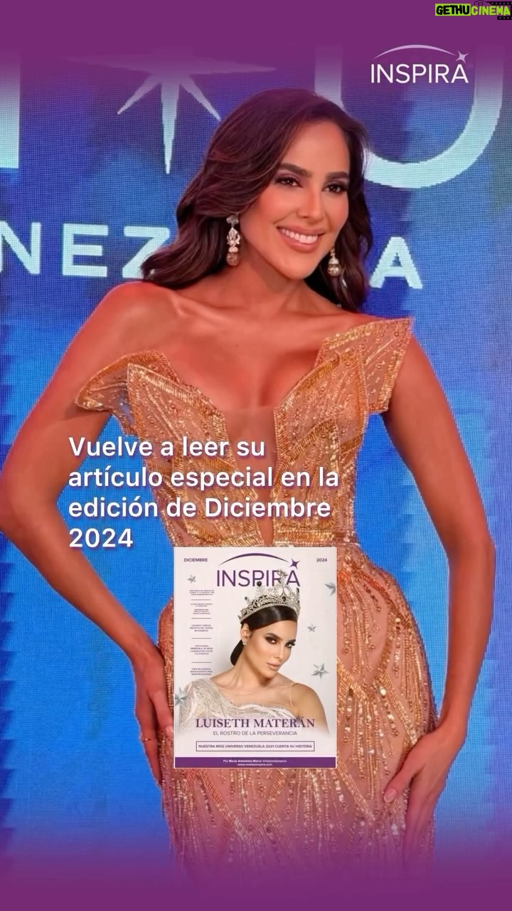 Luiseth Materán - 293 Likes - De protagonista en nuestra portada a gran referente del jurado. 👑✨

Hoy recordamos a una de las #PersonalidadesInspiradoras de Revista Inspira 💜

Queremos resaltar el logro más reciente de la espectacular @luisimateran (Miss Universo Venezuela 2021)

Nos encantó verla en su faceta como jurado en el certamen nacional, Miss Universo Venezuela 2025, donde su experiencia fue clave para elegir a la próxima sucesora.

Si quieres conocer a fondo su visión, sus secretos de preparación y lo que pensaba justo antes de este gran salto en su carrera, no puedes dejar pasar su entrevista exclusiva.

📖 ¡Te invitamos a revivir su historia! Lee el artículo completo en nuestra edición de Diciembre 2024

#mediosinspira #inspirarevista #artistasvzla #negociosvzla talentovenezolano