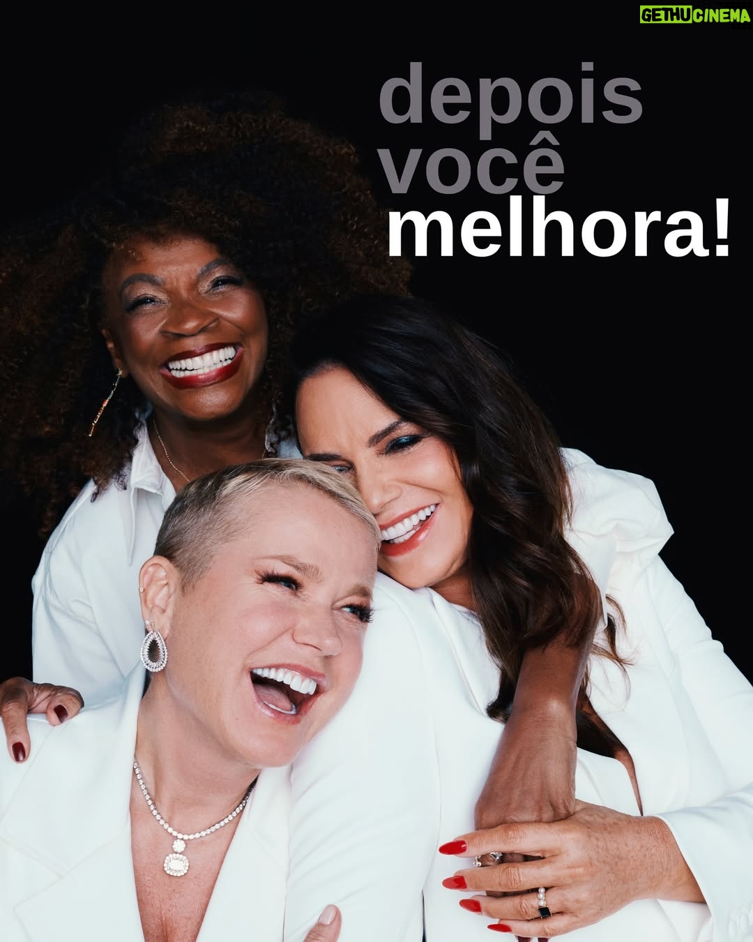 Luíza Brunet - 51K Likes - 👉🏾#tbt…1996 a gente já estava juntas… 2023… a gente continuou, só que com mais histórias, mais risadas e muito mais vivência.

Eu, Luiza e Xuxa atravessando o tempo com saúde, alegria e aquela certeza: o melhor look é estar bem. 💛

Relembrando essa capa histórica que fizemos para a comemoração dos 60 anos do caderno/revista ELA.

📸: @nanamoraes_fotografia (anos 1990)
📸: @karinebasilio (anos 2020)